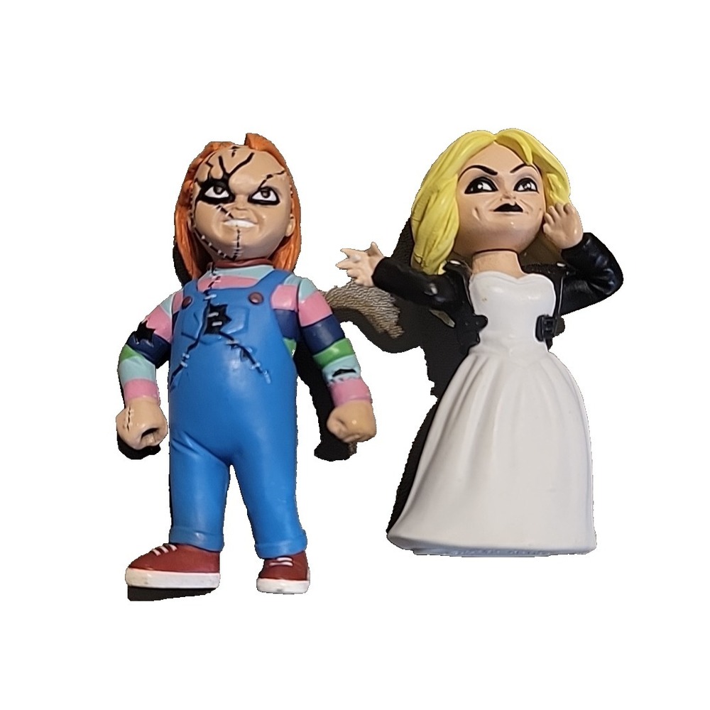 Chucky & Tiffany Child's Play NECA Toony Terrors Action Figure 2-Pack Horror